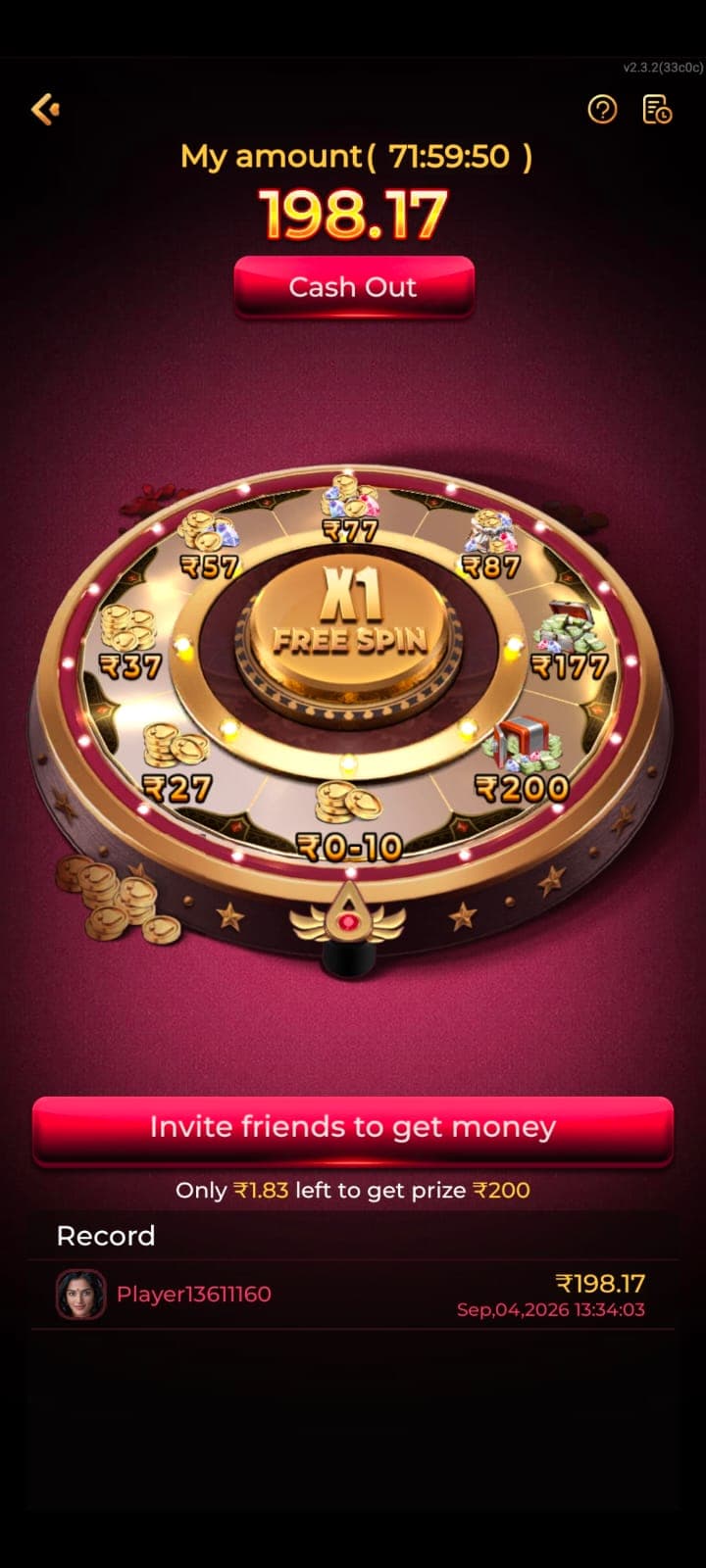 King 777 Lucky Wheel Free Spin Bonus
